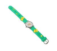 FRCOLOR Cartoon Butterfly Analog Watch for Portable Wristwatch with Numbers Skin Friendly Design and Fun Patterns for Learning