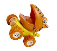 FRCOLOR Cartoon Dinosaur Inertia Car Press to Go Friction Vehicle for Energy Saving Dinosaur Shaped Playset Safe and Fun Outdoor for Boys