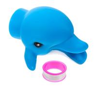 FRCOLOR Cartoon Faucet Extension Blue 3D Animal Shape Pp Plastic Portable Hand Washing Helper for Baby Children for Going Out Kids