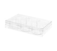 FRCOLOR Cell Culture Tray 6-well Tissue Culture Plate Plastic with Tc Treatment for Cell Adhesion Laboratory Life Science Experiment Equipment