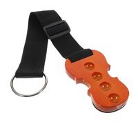 FRCOLOR Cello Anti-skid Device with Adjustable Nylon Straps and Wooden Alloy Pad, Endpin Anchor Stopper to Prevent Slippery Movement, for Secure Cello Playing Sessions