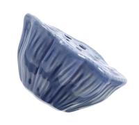 FRCOLOR Ceramic Lotus Pod Vase for Flowers and Small Planter with Minimalist Elegant Design, Intricate Details, for Modern Home Decor, Office Or Hotel Table Decoration