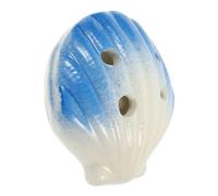 FRCOLOR Ceramic Ocarina Cartoon Shell Design Lightweight Ethnic Instrument for Creative Beginner Ocarina Portable and Easy to Play for Music Practice