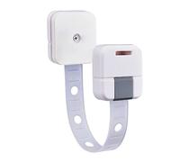 FRCOLOR Child Safety Strap Locks Cabinet Drawer Locks for Toddlers Keys Multi-Function Toddler Protector for Fridge Freezer Toilet Doors 2pcs Set