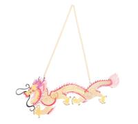 FRCOLOR Chinese Dragon Shadow Puppetry Traditional Handmade Puppet Theatre Prop Lightweight Vintage Cultural Game Supplies for Education and Family Play