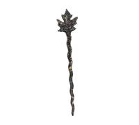 FRCOLOR Chinese Retro Maple Leaf Hairpin Vintage Hair Chopsticks for Women Elegant Bun Holder Comfortable Hair Accessories for Traditional Festivals and Events