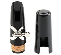 FRCOLOR Clarinet Mouthpiece and Cap Set for b Flat Clarinet Woodwind Instrument Accessory Compatible Protective for Accessories