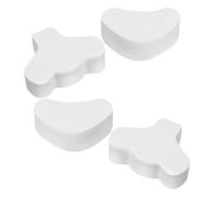 FRCOLOR Cleansing Nose and Chin Pore Strips Cotton Pads for Facial Skin Care, 400 Pieces Disposable Soft Cotton Patches for Blackhead Removal and T-Zone Deep Cleansing