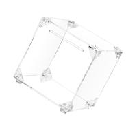 FRCOLOR Clear Acrylic Piggy Bank with Openable Design Transparent Money Saving Box for Adults and Detachable Clear Jar for Cash Tips Donations Practical Savings Organizer for Home and