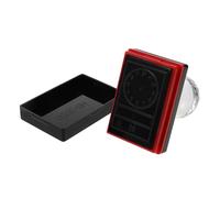 FRCOLOR Clock Stamp for Learning Small Lightweight Round Clock Face Stamp Fine Motor Skill Development for Worksheets Flashcards DIY Projects