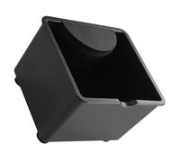 FRCOLOR Coffee Grounds Collection Bucket Knock Box Mini Size Abs Material Prevents Buildup Easy Cleanup for Coffee Lovers Office Home Use