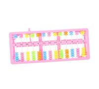 FRCOLOR Colorful Beads Abacus Calculating Tool with Smooth Edges for Early Math Education and Counting Skills Development