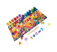 FRCOLOR Colorful Educational for Years Old Early Learning Building to Develop Creativity Problem-solving and Skills for Boys