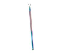 FRCOLOR Colorful Nail Art UV Gel Remover Tool Triangle Cuticle Pusher for Manicure and Pedicure for Home DIY and Salon Use