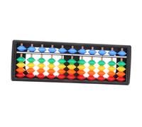 FRCOLOR Colorful Plastic Abacus Level Bead Counting Tool for Student Mental Arithmetic Classroom Desktop Math Learning Aid Educational for Boys