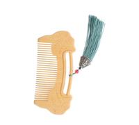 FRCOLOR Comb Massage Comb Wide Tooth for Gentle Scalp Massager Skincare Tool Artistic Design