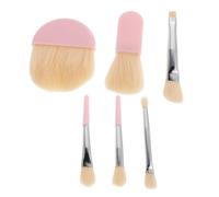 FRCOLOR Complete Mini Makeup Brush Includes Eye Blush Foundation Brush for Women The Go