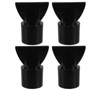 FRCOLOR Concentrator Nozzle Attachment Narrow Abs Nozzle Hairdresser Styling 4pcs Hair Dryer and Maximizes Efficiency Streamlined Inner Wall for Stable Salon Busy Salons Universal