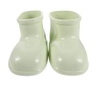 FRCOLOR Constant Temperature Foot Bath Tub Portable Feet Soaker Boots Massage Function for Spa Relaxation Green Pvc Material