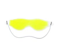 FRCOLOR Cooling Eye Mask Therapeutic Gel for Eyes Sleep Improvement Soft Comfort Yellow