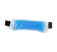 FRCOLOR Cooling Gel Forehead Strips Fever Relief Hot Cold Ice Pack for Adults Soft Comfortable Design for Bumps Bruises Injuries and Sunstroke Blue