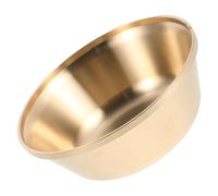 FRCOLOR Copper Buddha Offering Bowl for Yoga Meditation and Rituals