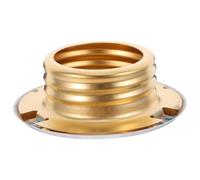 FRCOLOR Copper Fire Sprinkler Flanges Copper Flange Cover Pipe Covers Aesthetic Design Clean and Elegant Look Damage Protection Easy Installation Ceiling Protection