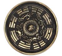 FRCOLOR Copper Four Divine Beasts Mirror Retro Wall-mounted Decor