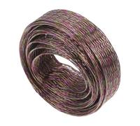 FRCOLOR Copper Wire Elastic Mesh Fabric for DIY Projects High Elasticity and Breathable Copper Hole Repair Wire Lightweight Metal Mesh for Jewelry Making Headpieces Necklaces Earrings and