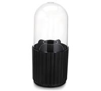 FRCOLOR Cosmetic Case Brush Holder Makeup Brush Storage Organizer Rotating Desk Pen Holder Protective Cover Tidy Vanity