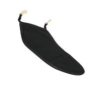 FRCOLOR Cotton Violin Chin Rest Pad with Non-slip Rubber Base Sturdy Instrument Supplies for Students and Professionals