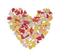 FRCOLOR Craft Tiles DIY Kit Mosaic Ceramic Fragments 1 Pack for DIY Crafts, Home Decor, Art Projects
