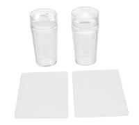 FRCOLOR Create Your Own Nail Art 4pcs Nail Stamping Plates Nail Stamper Nail Stamp Templates Manicure Kit for Levels
