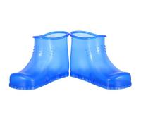 FRCOLOR Creative Large Size Blue Waterproof Foot Soak Boots for Men and Women Deep Massage Foot Spa Soakers Suitable for Size 45 and Below for Relaxing Pedicures