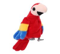 FRCOLOR Creative Parrot Finger Puppet Soft Plush Bird for Storytelling Interactive Hand Puppet Enhancing Communication and Imaginative Play Educational Animal