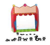 FRCOLOR Creative Shadow Puppetry Theater Kit for DIY Hand Shadow Puppet for Science Experiments Traditional Chinese Art Craft Educational Storytelling and Imaginative Play with Puppet