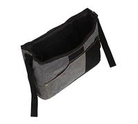 FRCOLOR Cross Body Stroller Organizer Diaper Bag with Strap Lightweight Supplies Holder for Outdoor Use Removable Gear Storage Compatible with All Strollers