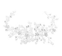 FRCOLOR Crystal Headband for Bride Wedding Hair Accessories Comfortable Elastic Design Lightweight and Delicate Appearance Suitable for Formal Party and Birthday