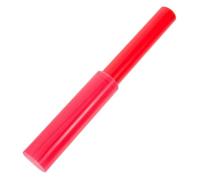 FRCOLOR Crystal Singing Bowl Mallet Colored Rubber O-ring Red Acrylic Sound Bowl Stick for Meditation Accessories
