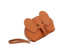 FRCOLOR Cute Elephant Coin Purse for Women Small Wallet with Versatile Functionality Adorable Cartoon Design for Coins and Small Items Hand Held Style