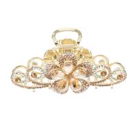 FRCOLOR Cute Hair Claw Clip Rhinestone Large Hair Clip Clamp Women's Hair Accessory for Elegant Updos