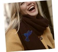 FRCOLOR Cute Hummingbird Brooch Pin Acrylic Animal Lapel Pin Bright Color Clothes for Women Unique Holiday Festival Accessory Decorative Gift