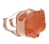 FRCOLOR Cute Little Fox-themed Backpack Purse with Adjustable Straps and Sturdy Pu Material for Adventures and Theme Parks, Stylish Small School Bag for Everyday Travel