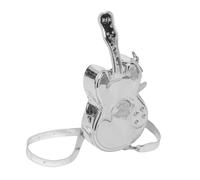 FRCOLOR Cute Violin Shape Shoulder Bag for Women Pu Crossbody Purse Adjustable Straps Ladies Kawaii Bag for Casual Wear