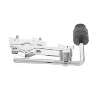 FRCOLOR Cymbal Extension Clip for Drum Set Mounting Kit Chrome Cymbal Boom Arm Holder for Percussion Instrument Setup at Home