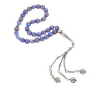 FRCOLOR Delicate Muslim Prayer Bead Bracelet Premium Rosary for Religious Use Comfortable Hand Feeling for Festivals and Decorations Tassel Design
