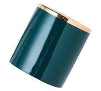 FRCOLOR Desk Accessories Ceramic Stationery Holder Pen Cup Pencil Bucket Desktop Organizer Box