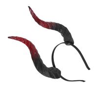 FRCOLOR Detachable Bull Horns Headband Halloween Costume Accessory Lightweight Pu and Iron Material Secure Fit for Masquerade Party and Carnival Cosplay Decoration