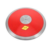 FRCOLOR Discus and Enhanced Grip Texture 1 kg Steel and Nylon Throwing Disc for Track and Field with Even Weight Distribution, Anti-Slip Surface, Gym Training Equipment for Physical