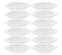 FRCOLOR Disposable, Practical and Eco-friendly Paper 20pcs Cat Bowls with Unique Shape for Easy Feeding and Multi-function Use, Indoor Pet Food Holders Designed for Healthy Cats and Dogs